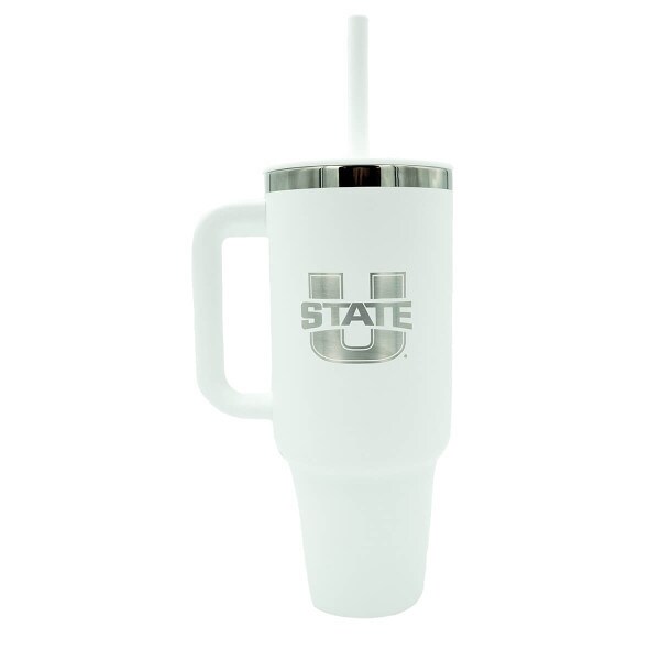 U-State 40 Oz. Travel Tumbler Hydro Flask White